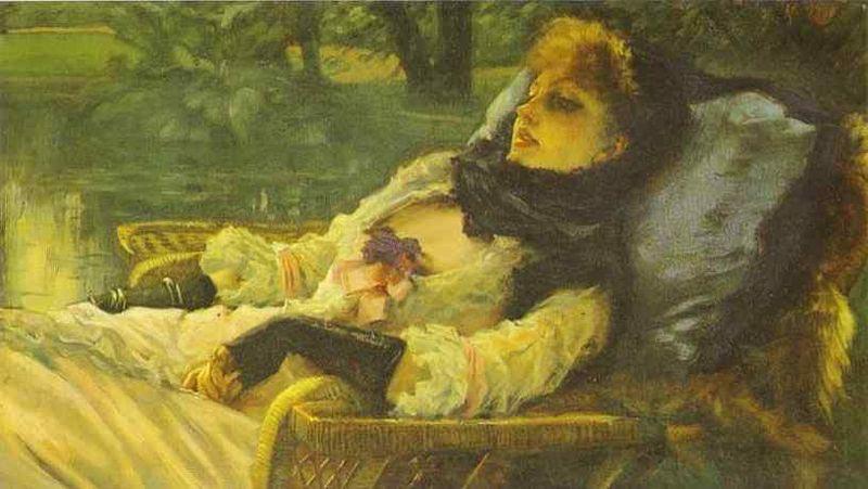 James Tissot The Dreamer